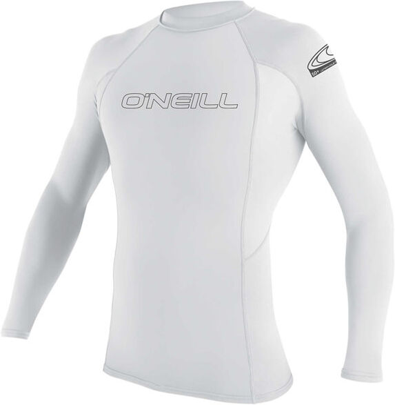 O'Neill Basic Skins L/S Rash Guard - maglia a compressione - uomo White S