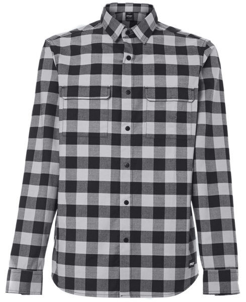 Oakley Checkered Ridge - camicia maniche lunghe - uomo Grey/Black S