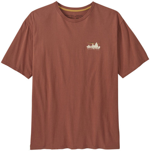 Patagonia M's '73 Skyline Organic - T-shirt - uomo Dark Red/White XL