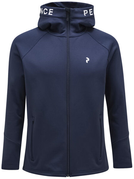 Peak Performance Rider Zip Hood M - felpa in pile - uomo Blue L