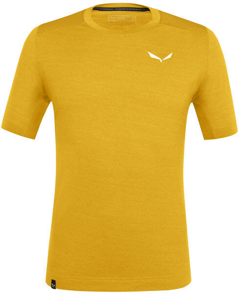 Salewa Agner Am - T-shirt arrampicata - uomo Yellow/White 48