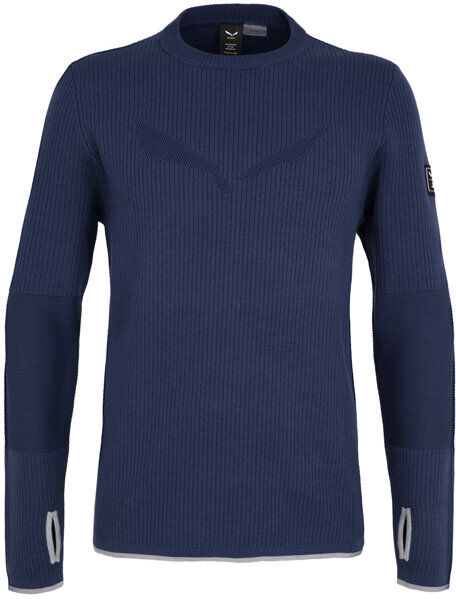 Salewa Fanes Logo AM M - maglione - uomo Blue 52