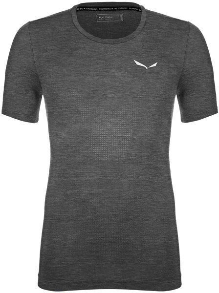 Salewa Pedroc Amr Seamless - T-shirt - uomo Black/White 46