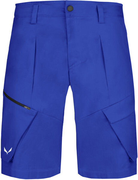 Salewa Puez Hemp M Cargo - pantaloni corti trekking - uomo Light Blue/Black/White 50