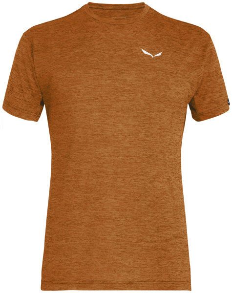 Salewa Puez Melange Dry - T-shirt trekking - uomo Dark Orange/White 50