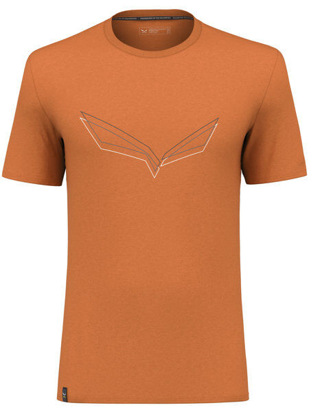 Salewa Pure Eagle Frame Dry M - T-shirt- uomo Orange/Grey/White 52
