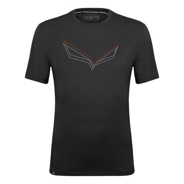 Salewa Pure Eagle Frame Dry M - T-shirt- uomo Black 52
