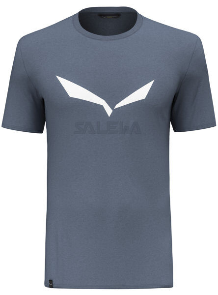 Salewa Solidlogo Dri-Release - T-shirt trekking - uomo Blue/White/Blue 48