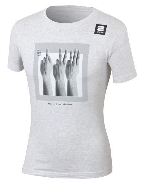 Sportful Sagan Fingers - T-shirt - uomo Grey 2XL