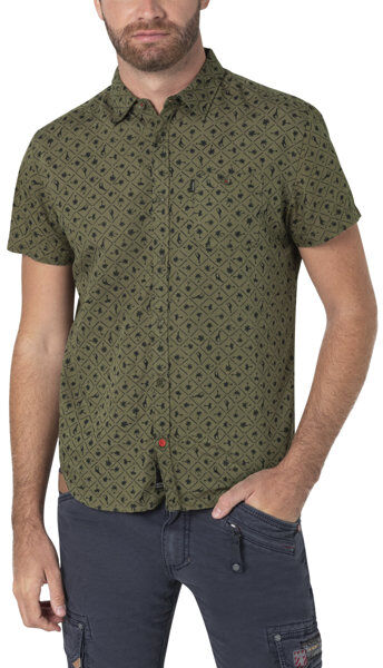 Timezone camicia a maniche corte - uomo Green M