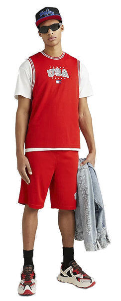 Tommy Jeans Ovz Modern Sport Tank - canotta - uomo Red L