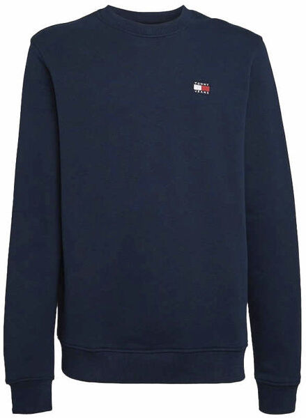 Tommy Jeans Regular Badge Crew M - maglione - uomo Dark Blue S