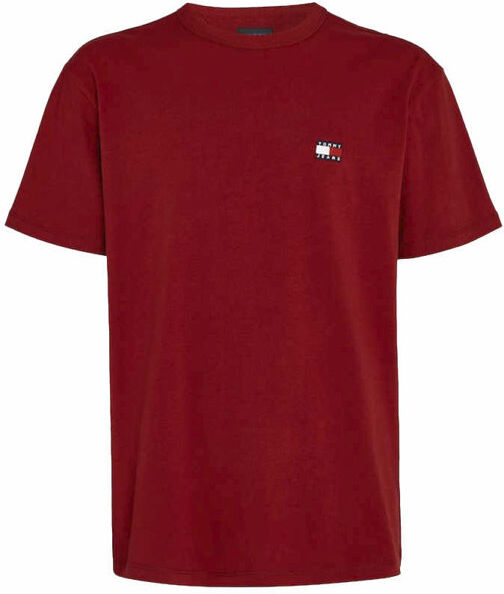 Tommy Jeans Regular Badge M - T-shirt - uomo Red M