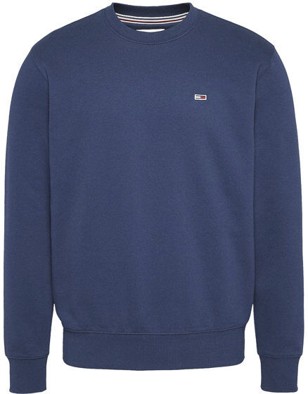 Tommy Jeans Tjm reg. fleece giro - felpa - uomo Blue S