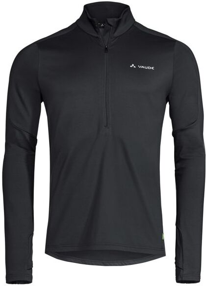 Vaude Livigno Halfzip II - pullover in pile con zip - uomo Black M