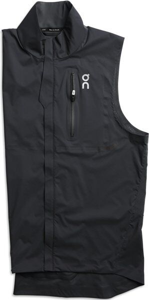 On Weather - gilet running - uomo - Black