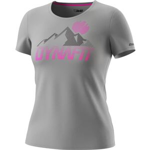 Dynafit Transalper Graphic S/S - T-shirt - donna Light Grey/Pink/Black M