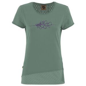 E9 Bonny 2.3 - T-shirt - donna Green/Violet XS