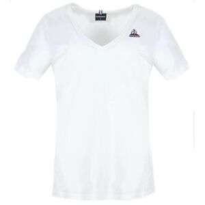 Le Coq Sportif Ess SS W - T-shirt fitness - donna White M