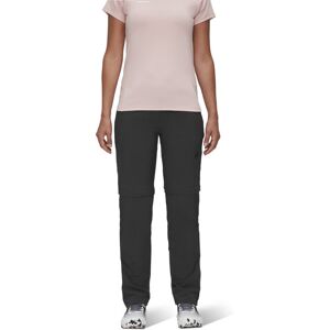 Mammut Runbold Zip Off - pantaloni zip-off - donna Black 42