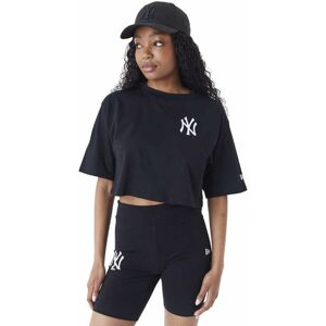 New Era Cap Le Crop W - T-shirt - donna Black XS