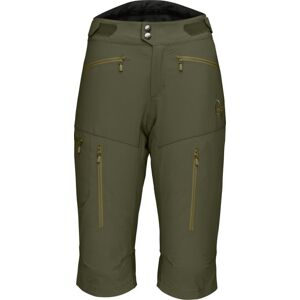 Norrona Fjora Flex 1 - pantaloni corti trekking - donna Dark Green XS