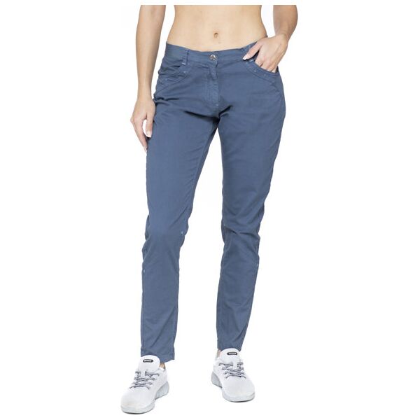 chillaz anden - pantalone arrampicata - donna blue 42