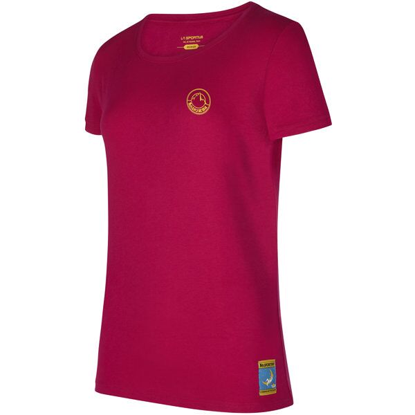 la sportiva climbing on the moon - t-shirt - donna pink s