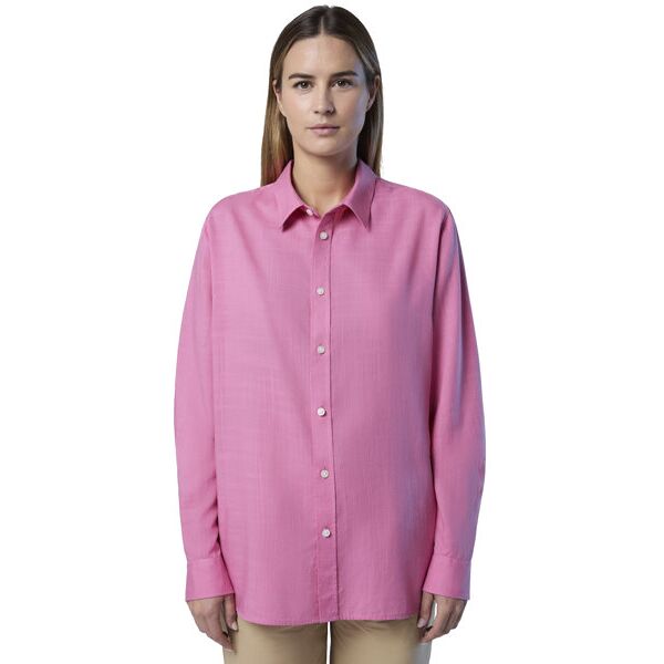 north sails camicia a maniche lunghe - donna rose s