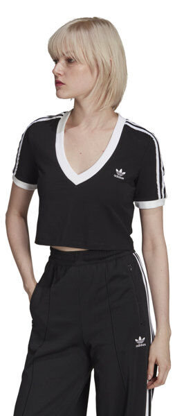 adidas Originals Cropped - T-shirt - donna Black 42