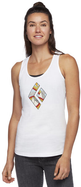 Black Diamond W Rainbow Diamond - Top - donna White M