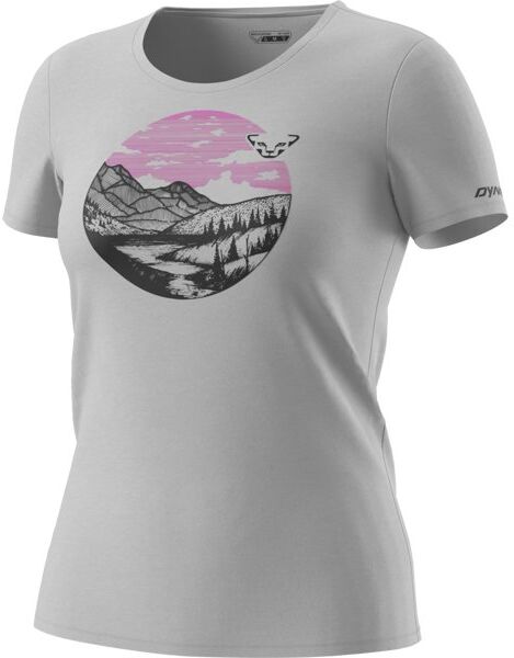 Dynafit Artist Series Co W - T-shirt - donna Light Grey/Black/Pink M