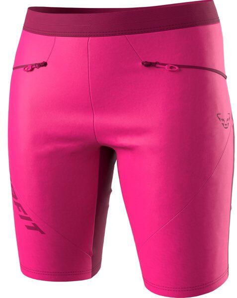 Dynafit Traverse Dst W- pantaloni corti alpinismo - donna Pink/Purple S