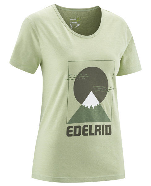 Edelrid Wo Highball V - T-shirt - donna Light Green/Green L