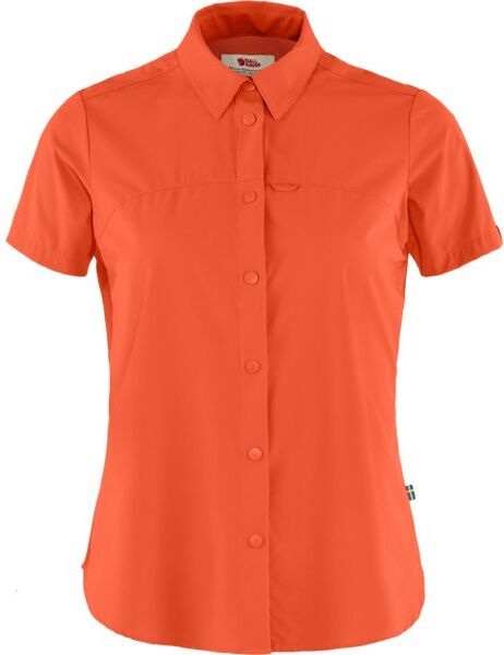 Fjällräven High Coast Lite Shirt SS - camicia a maniche corte - donna Orange S