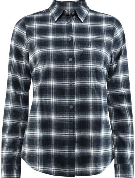 Fjällräven Övik Flannel - camicia maniche lunghe - donna Blue M