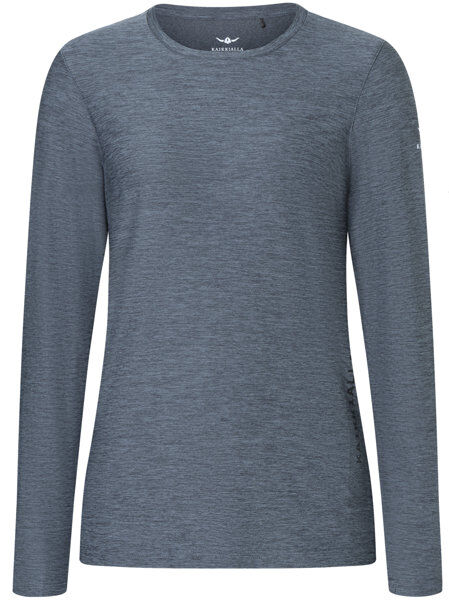 Kaikkialla Kajaani L/S W – maglia manica lunga - donna Dark Grey L