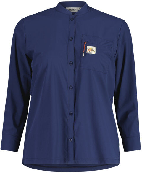 maloja LindaM. W - camicia a maniche corte - donna Blue L