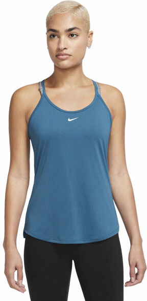 Nike Dri-FIT One Elastika W - top - donna Blue M