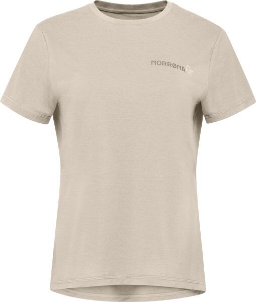 Norrona Femund Tech Ws - T-Shirt - donna Beige S