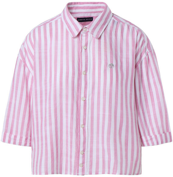 North Sails camicia a maniche corte - donna Pink/White M