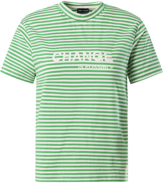 North Sails S/S W/Graphic - t-shirt - donna White/Green L