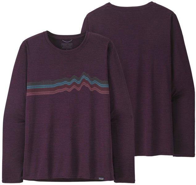 Patagonia Capilene Cool Daily Graphic - maglia a maniche lunghe - donna Violet S