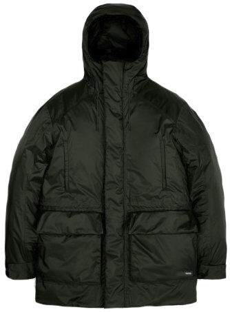 Rains Alpine Nylon Parka - giacca tempo libero - uomo Black L