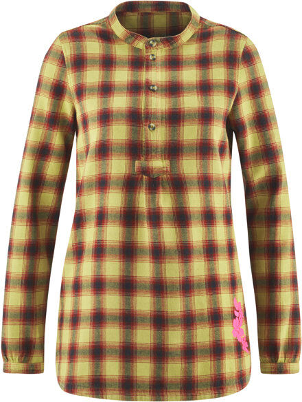 Red Chili Wo Botan - camicia maniche lunghe - donna Yellow XS