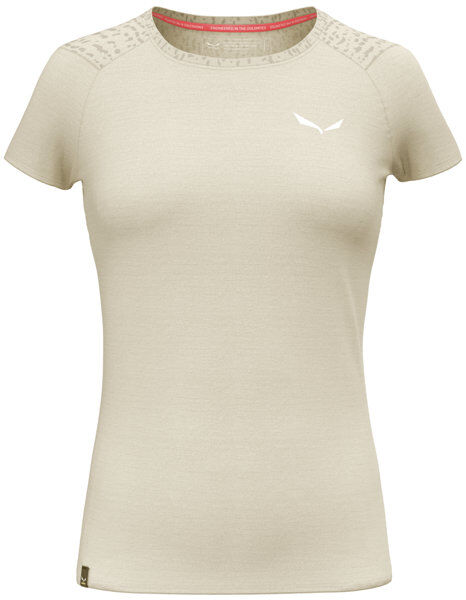 Salewa Pure Salamander AM W - T-shirt - donna Beige/White I40 D34