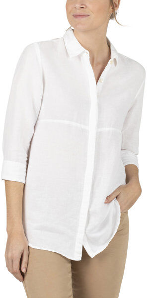 Timezone Feminine Linen W - camicia maniche lunghe - donna White M