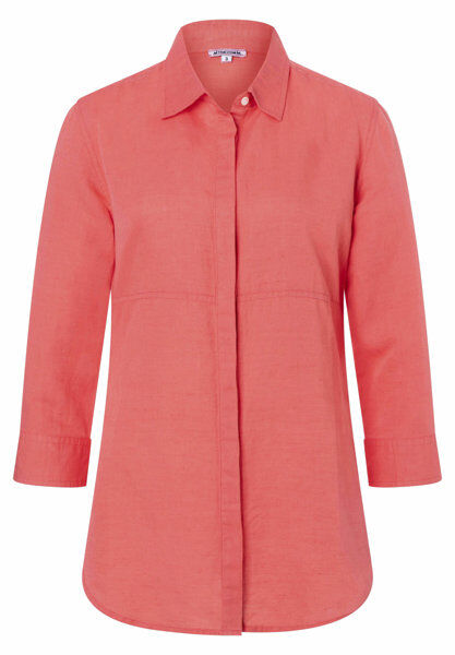 Timezone Feminine Linen W - camicia maniche lunghe - donna Pink XL