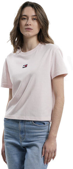 Tommy Jeans Classic Badge - T-shirt - donna Light Pink S