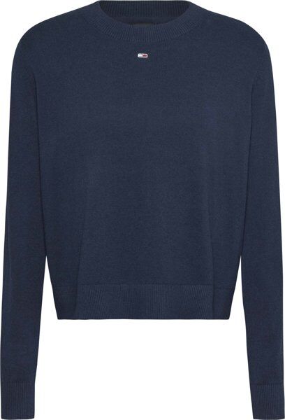 Tommy Jeans Essential - maglione - donna Dark Blue L